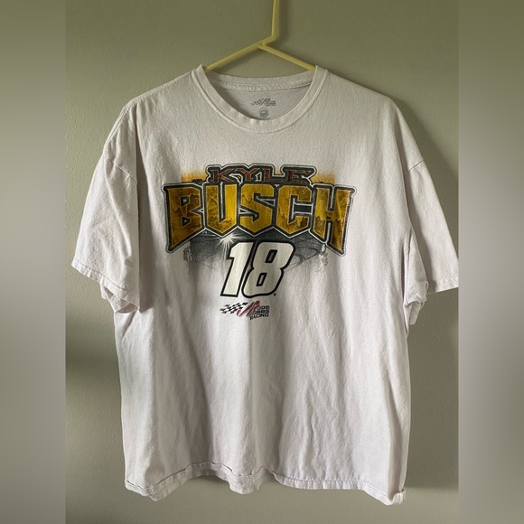 Vintage Kyle bush m&m racing T-shirt 2xL - Picture 2 of 4